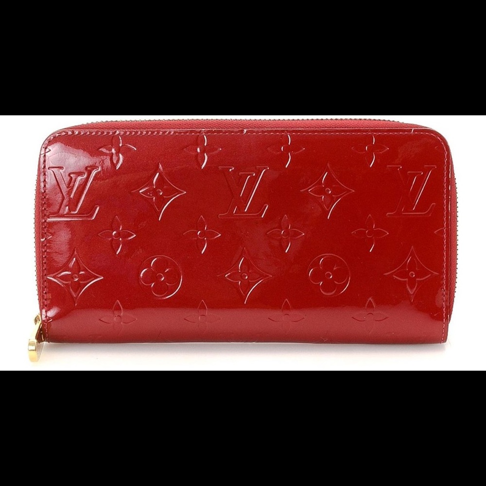 ⛔️SOLD⛔️💯Auth Louis Vuitton Vernis Zippy Wallet - Picture 3 of 7